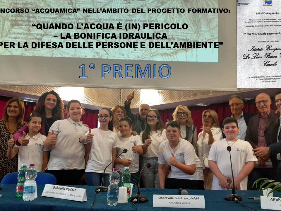 PRIMO PREMIO AL CONCORSO 