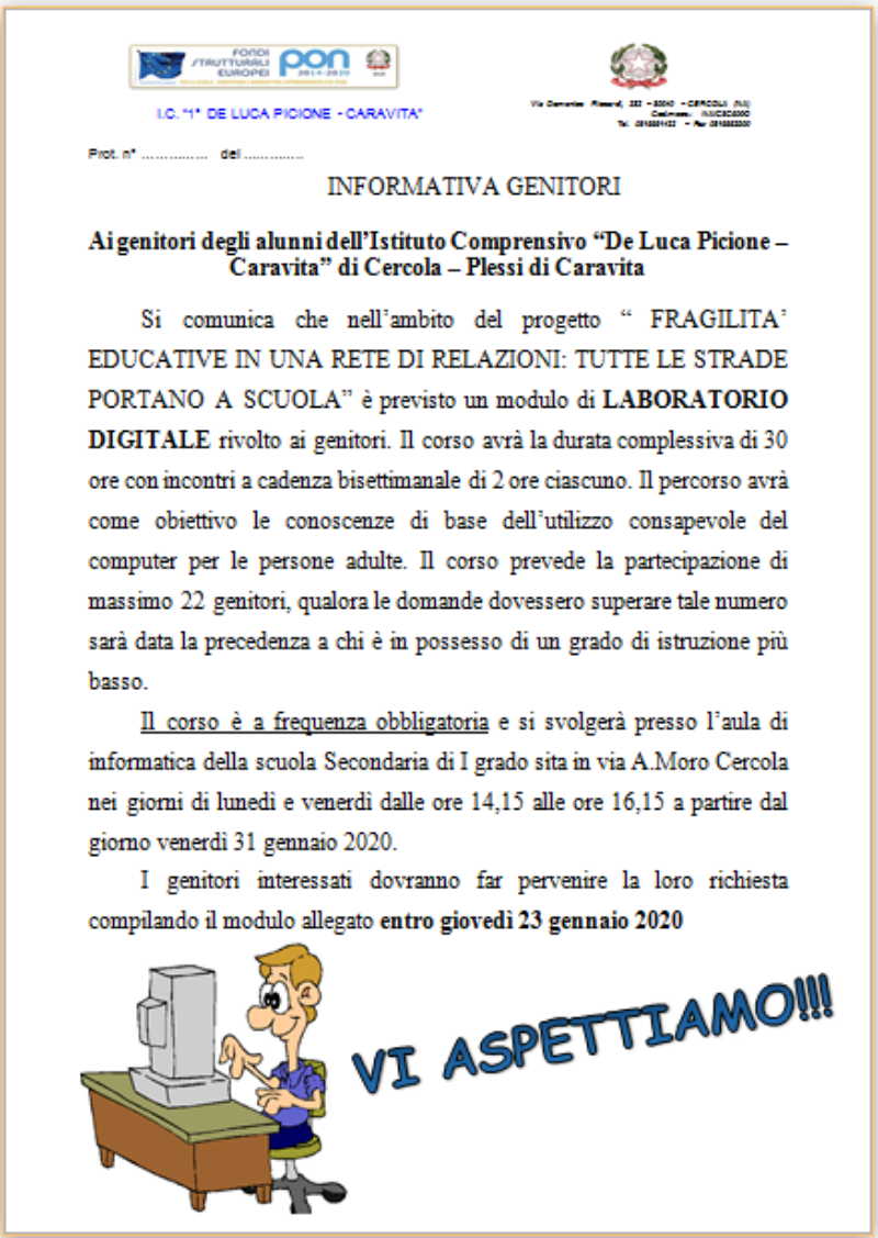 PROGETTO LABORATORIO DIGITALE 